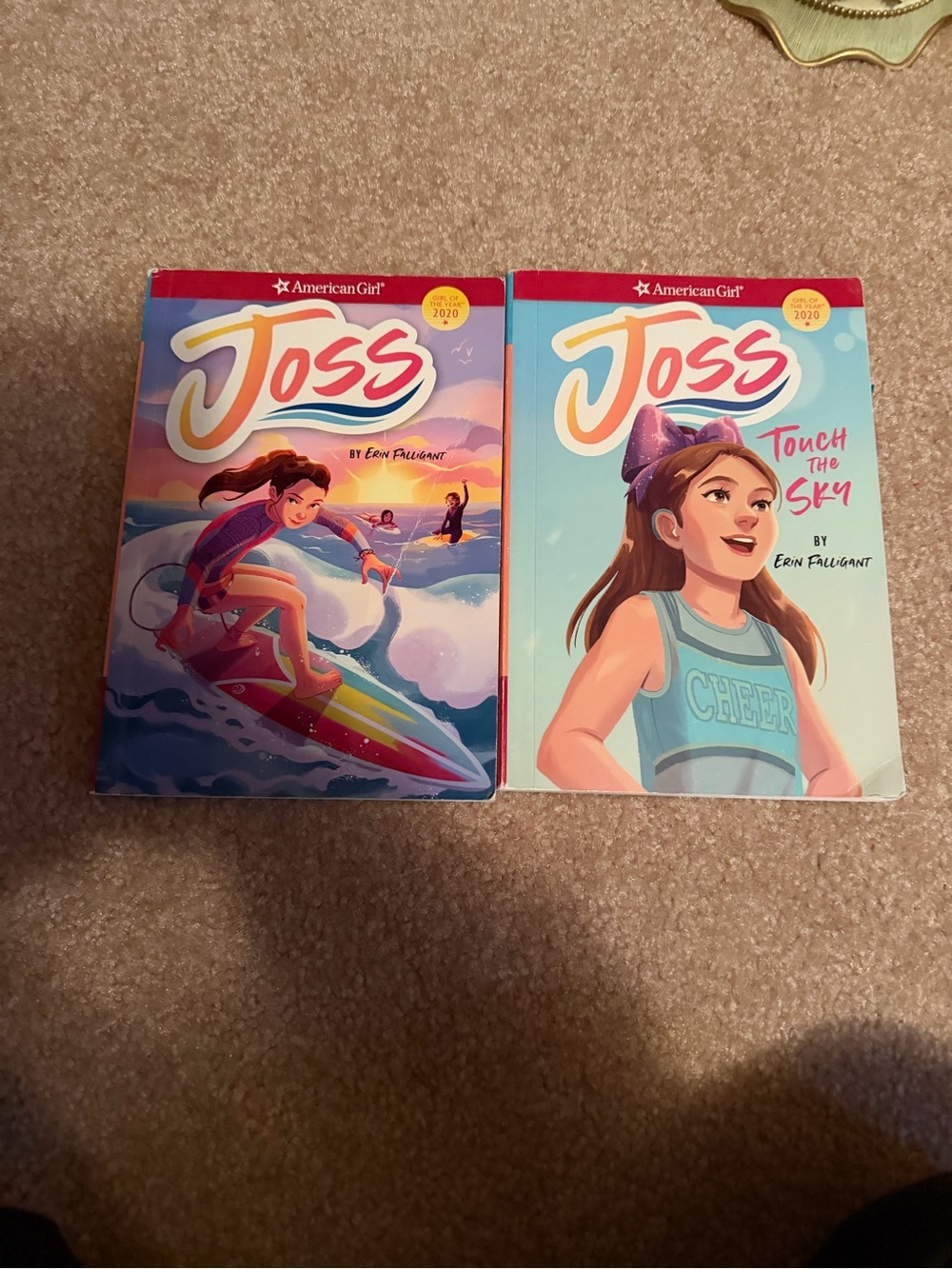 Lot of 2 American Girl Joss Book Set - Girl of the year 2020